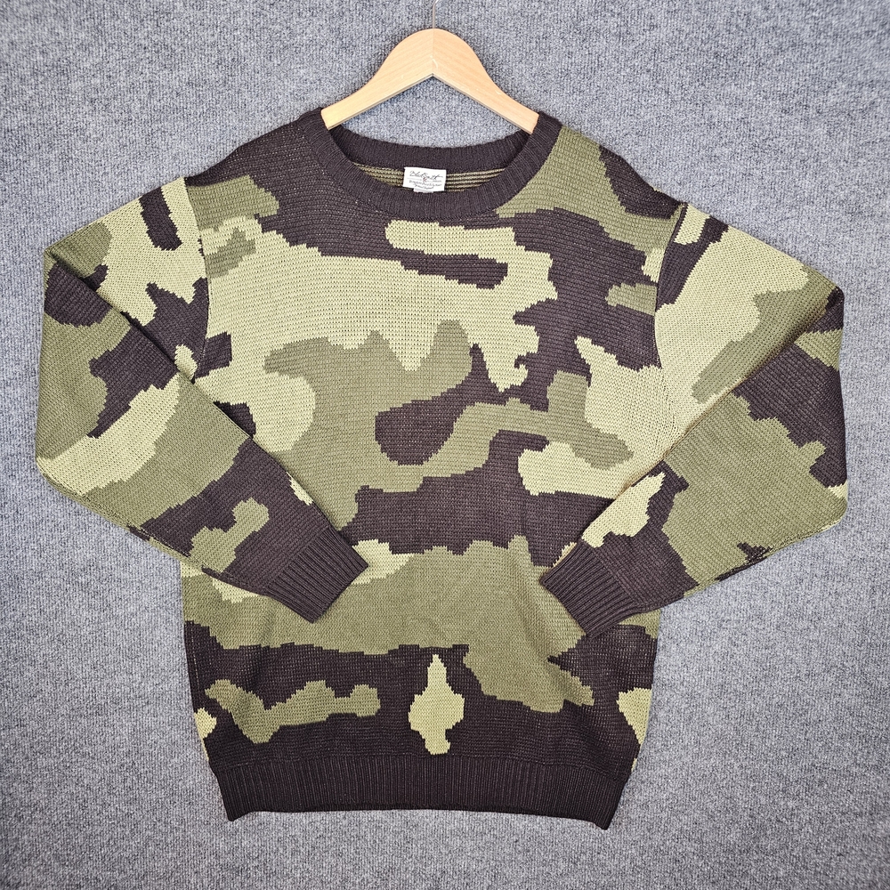 Men's Camouflage Crewneck Sweater‎